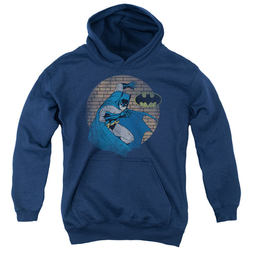 Batman In The Spotlight Youth Hoodie