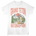 Grand Teton Garfield t-shirt in white