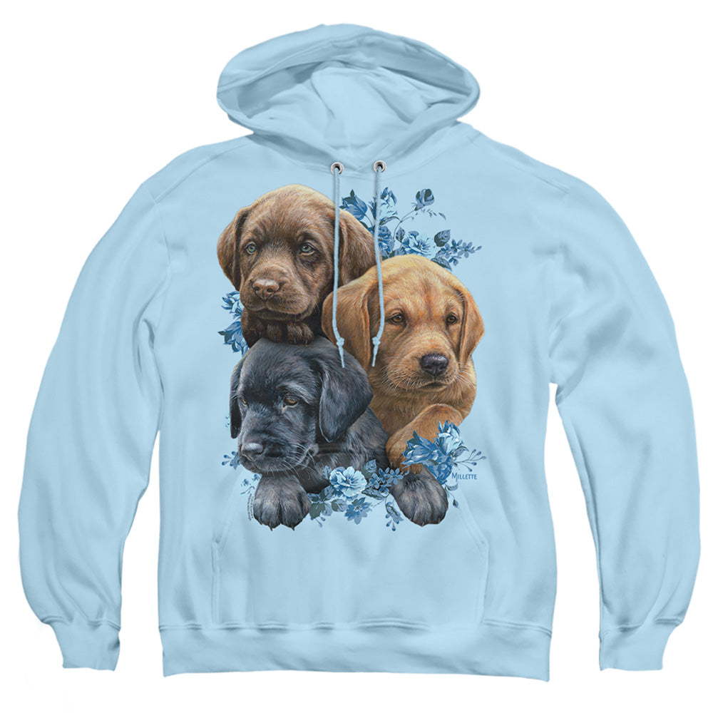 Wild Wings Puppy Pile Pullover Hoodie