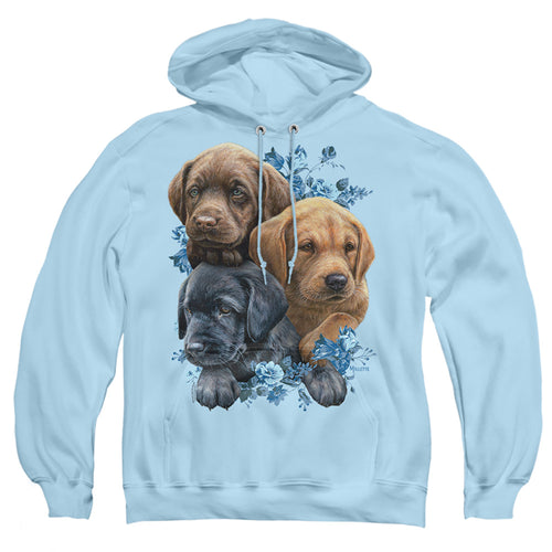 Wild Wings Puppy Pile Pullover Hoodie