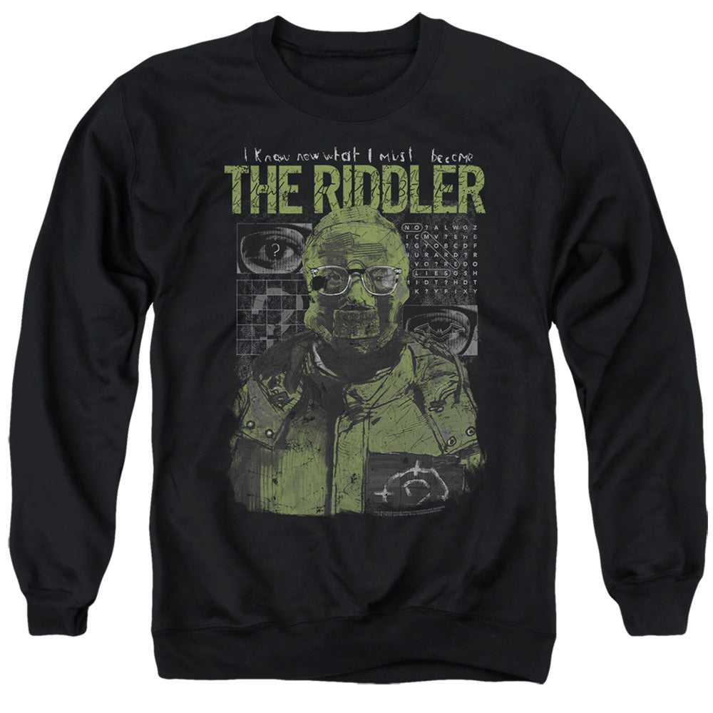 The Batman Riddler Illustration Crewneck Sweatshirt