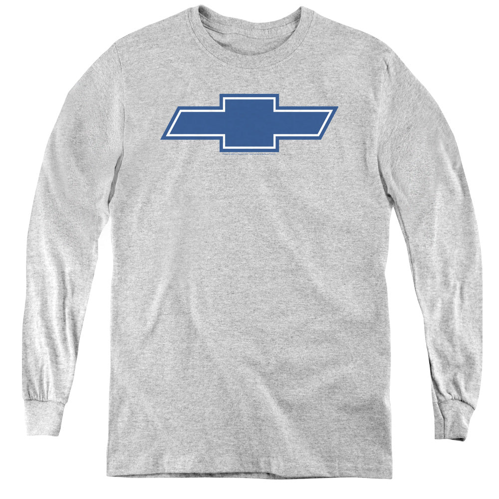 Chevy Simple Vintage Bowtie Youth Long Sleeve T-Shirt