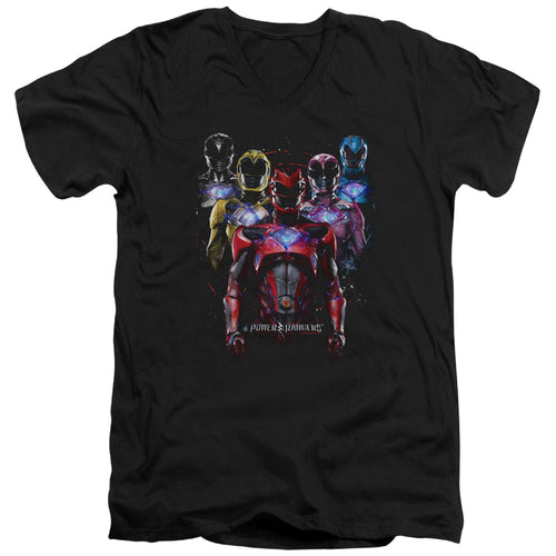 Mighty Morphin Power Rangers: The Movie Team of Rangers V-Neck T-Shirt