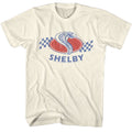 Cobra Snake Checkers Carroll Shelby t-shirt in natural