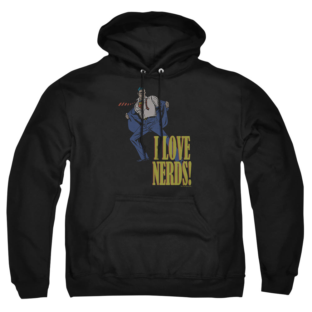 DC Comics I Love Nerds Pullover Hoodie