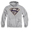 Superman Navy & Gold Shield Athletic Heather Pullover Hoodie