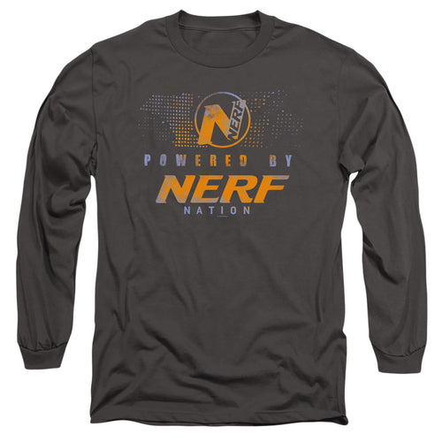 Powered by Nerf Nation Long Sleeve T-Shirt