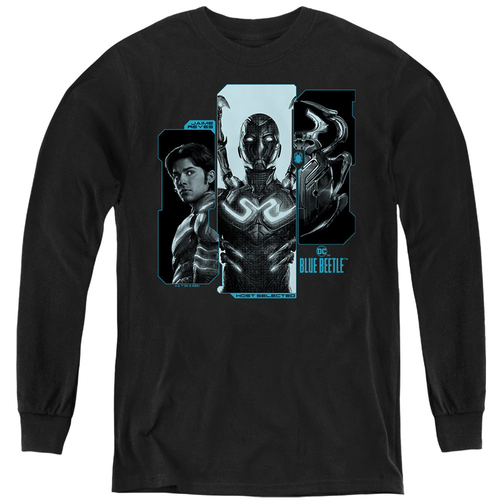 Blue Beetle Host Reyes Youth Long Sleeve T-Shirt