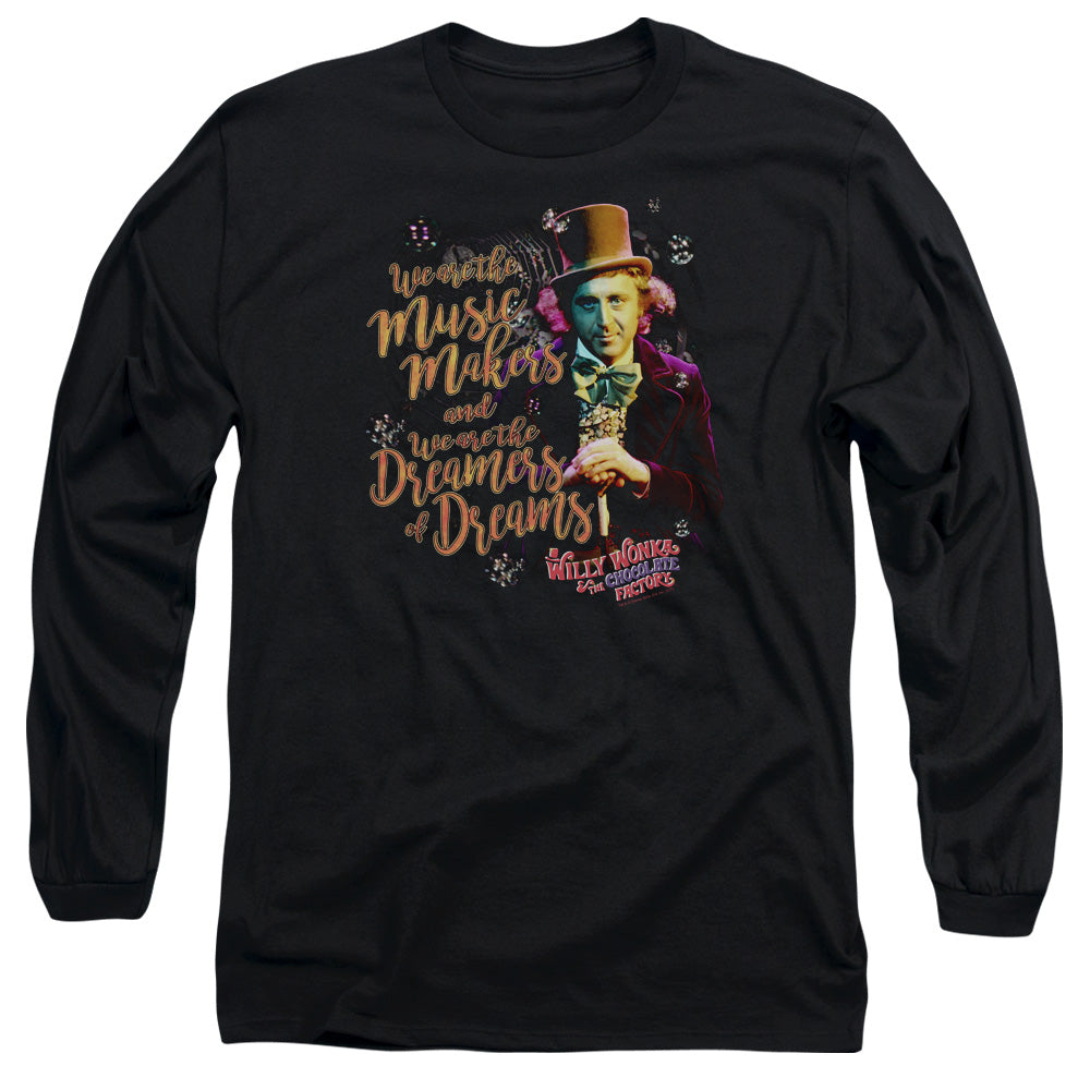 Willy Wonka & the Chocolate Factory We Are the Music Makers Long Sleeve T-Shirt