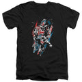 Batman v Superman Ripped Trio 2 V-Neck T-Shirt