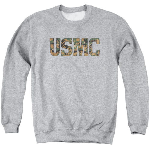 U.S. Marine Corps Camo Fill Crewneck Sweatshirt
