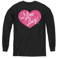 I Love Lucy Floral Logo Youth Long Sleeve T-Shirt