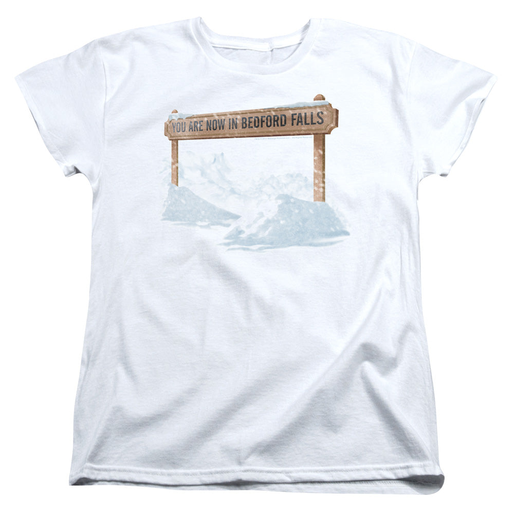 It's a Wonderful Life Bedford Falls Womens T-Shirt