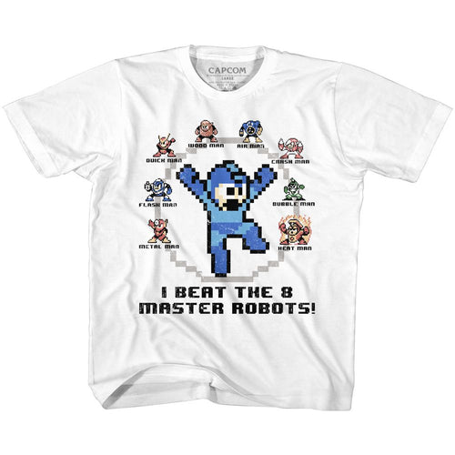 Mega Man 8 Master Robots Youth/Toddler T-Shirt