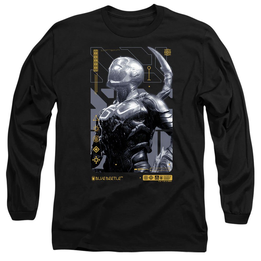 Blue Beetle Beetle Heads Up Long Sleeve T-Shirt