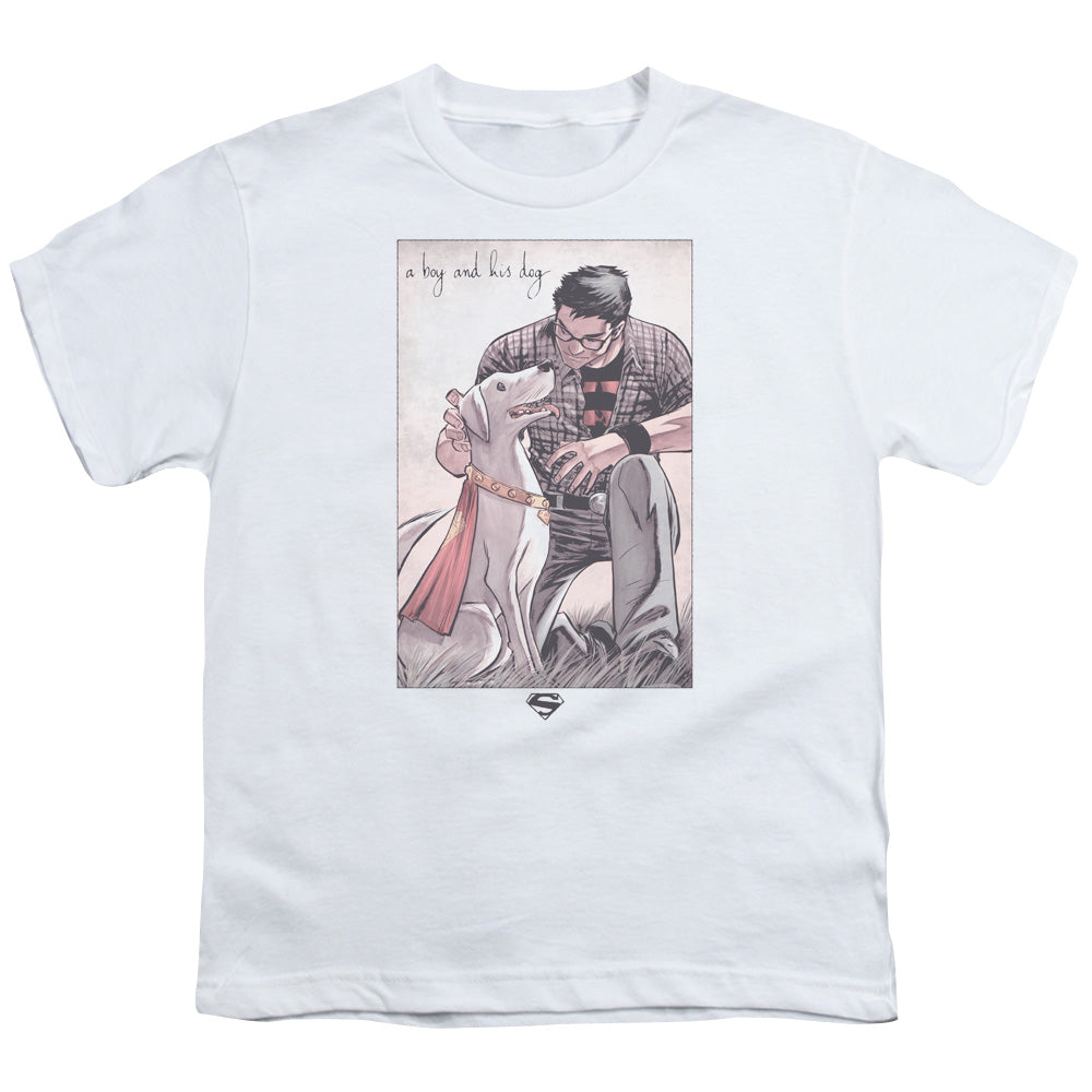 Superman Mans Best Friend Youth/Toddler T-Shirt