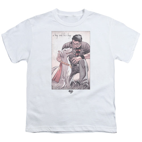 Superman Mans Best Friend Youth/Toddler T-Shirt
