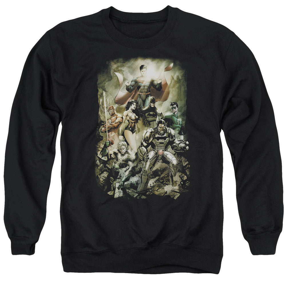 Justice League Aftermath Crewneck Sweatshirt