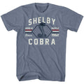 American Muscle Carroll Shelby t-shirt in indigo heather
