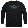 Batman Two Gargoyles Logo Long Sleeve T-Shirt