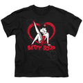 Betty Boop Scrolling Hearts Youth/Toddler T-Shirt