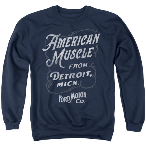 Ford American Muscle Classic Script Crewneck Sweatshirt