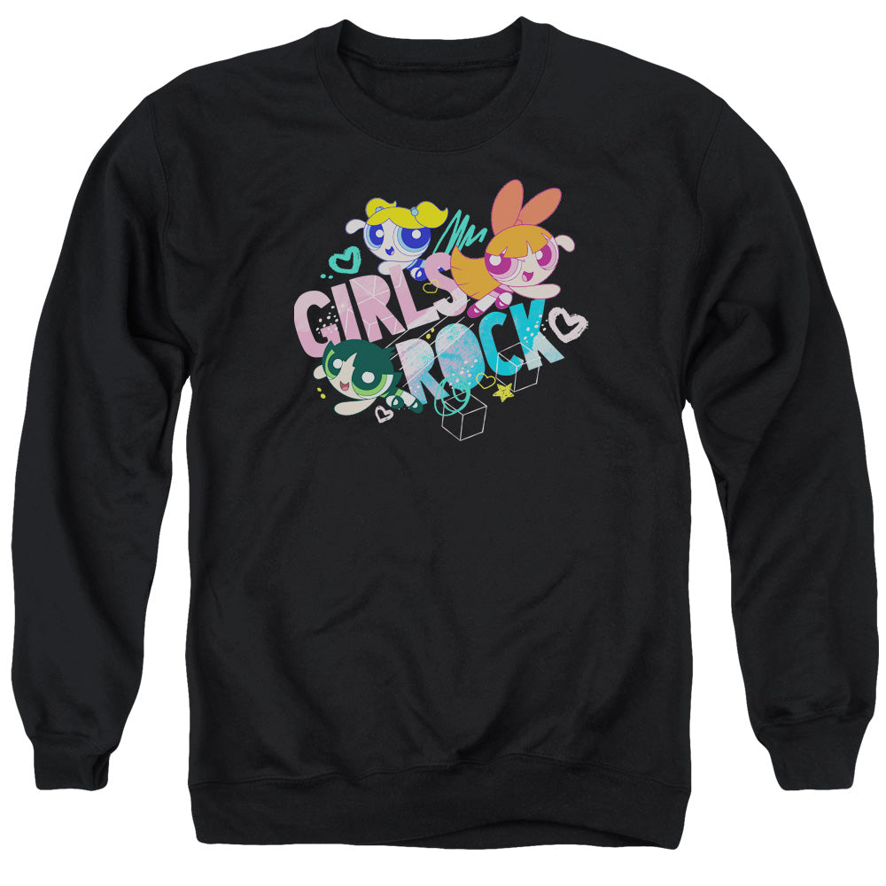 The Powerpuff Girls "Girls Rock" Crewneck Sweatshirt