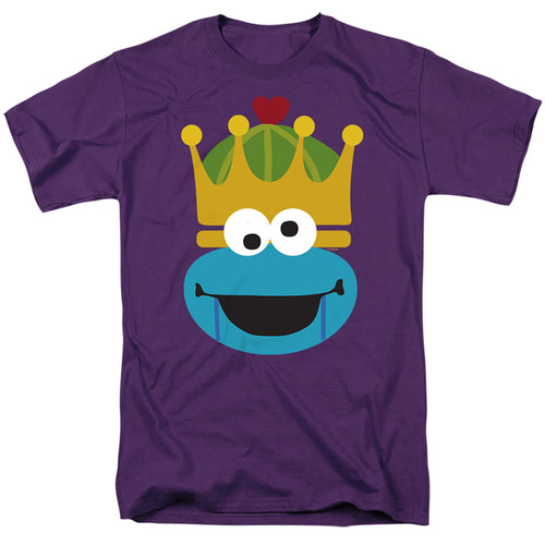 Sesame Street Christmas Nutcracker Cookie Monster Royal T-Shirt
