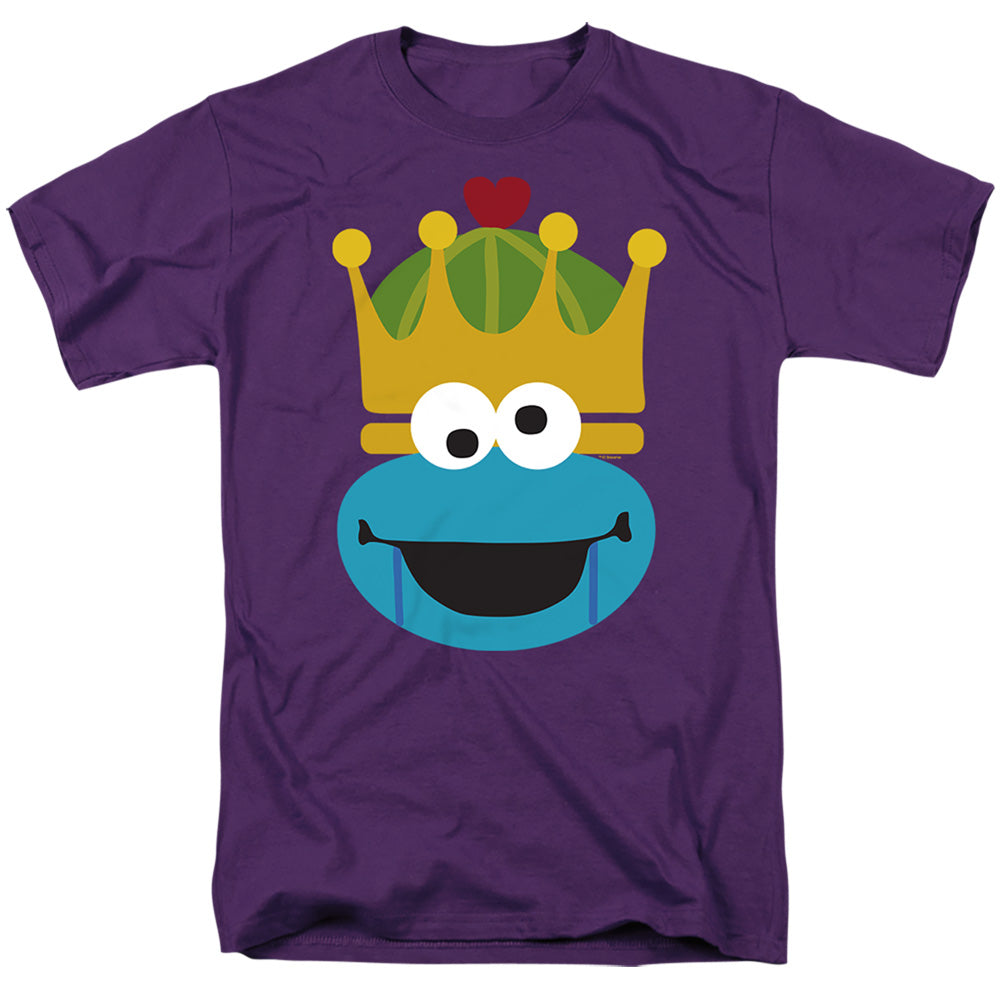 Sesame Street Christmas Nutcracker Cookie Monster Purple T-Shirt