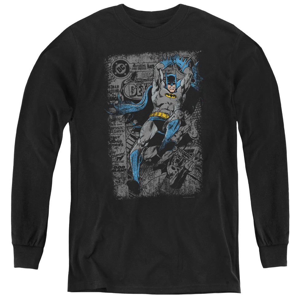 Batman Detective #487 Distress Youth Long Sleeve T-Shirt