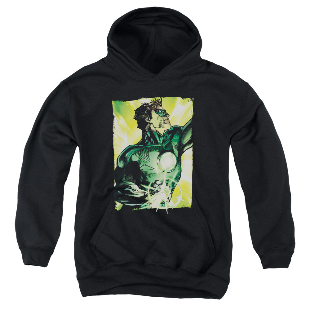 Green Lantern Up Up Youth Hoodie