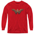 Wonder Woman (2017) Film Logo Youth Long Sleeve T-Shirt