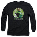 Green Lantern Green Static Long Sleeve T-Shirt