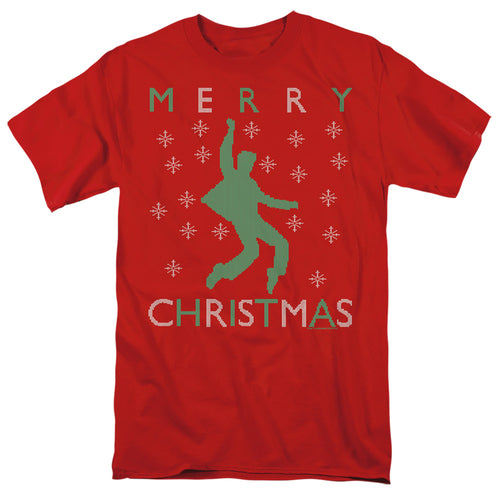 Elvis Presley Dancing Ugly Christmas T-Shirt