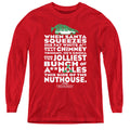 Christmas Vacation Jolliest Bunch Youth Long Sleeve T-Shirt