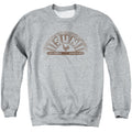 Sun Records Half Logo Distressed Crewneck Sweatshirt