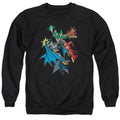 Justice League Action Stars Crewneck Sweatshirt