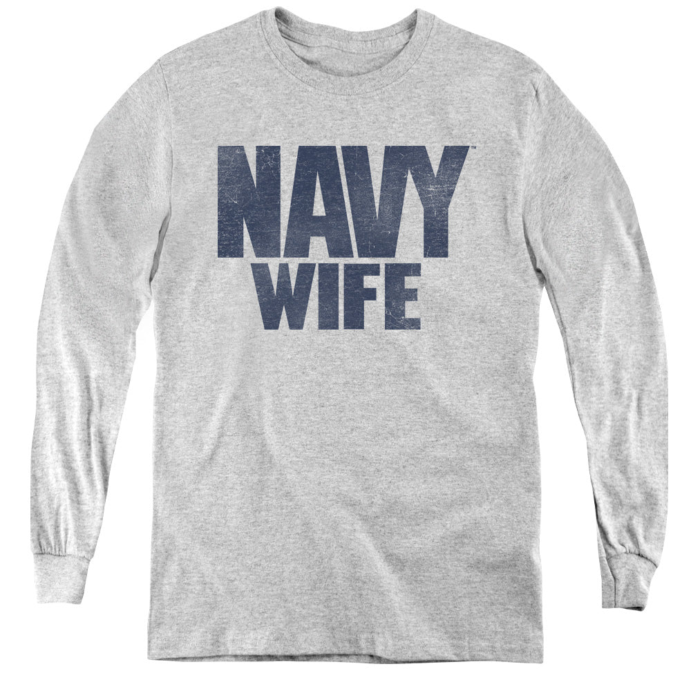 U.S. Navy Wife Youth Long Sleeve T-Shirt