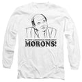 The Princess Bride Morons White Long Sleeve T-Shirt