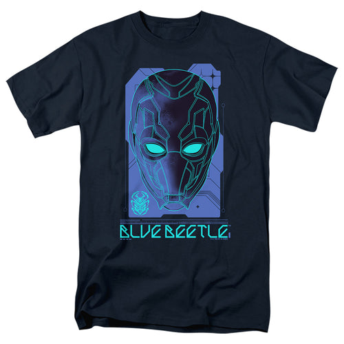 Blue Beetle Large Mask T-Shirt