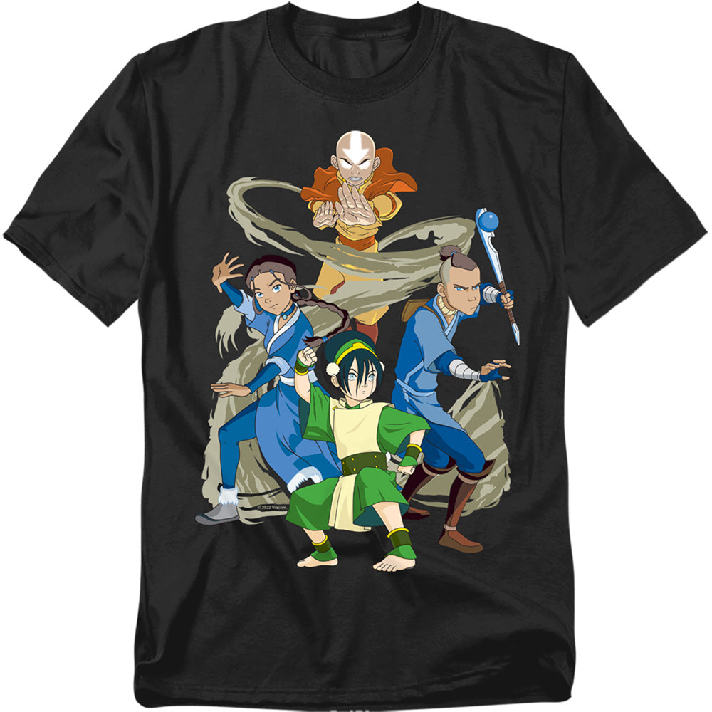 Avatar: The Last Airbender Team Avatar Elements T-Shirt