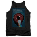 Star Trek Where No One Has Gone Before Black Tank Top