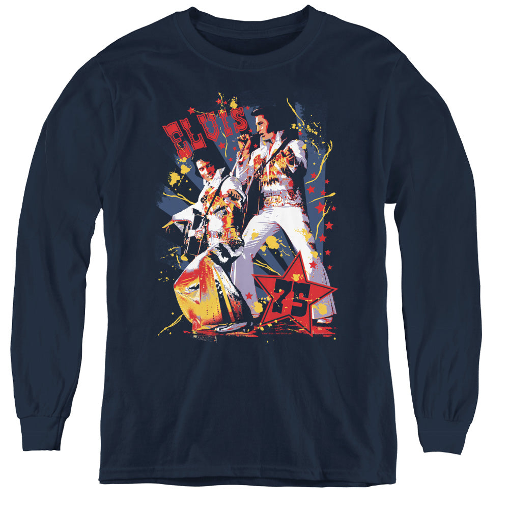 Elvis Presley Eagle Elvis Youth Long Sleeve T-Shirt