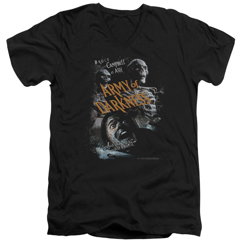 Army of Darkness Covered V-Neck T-Shirt