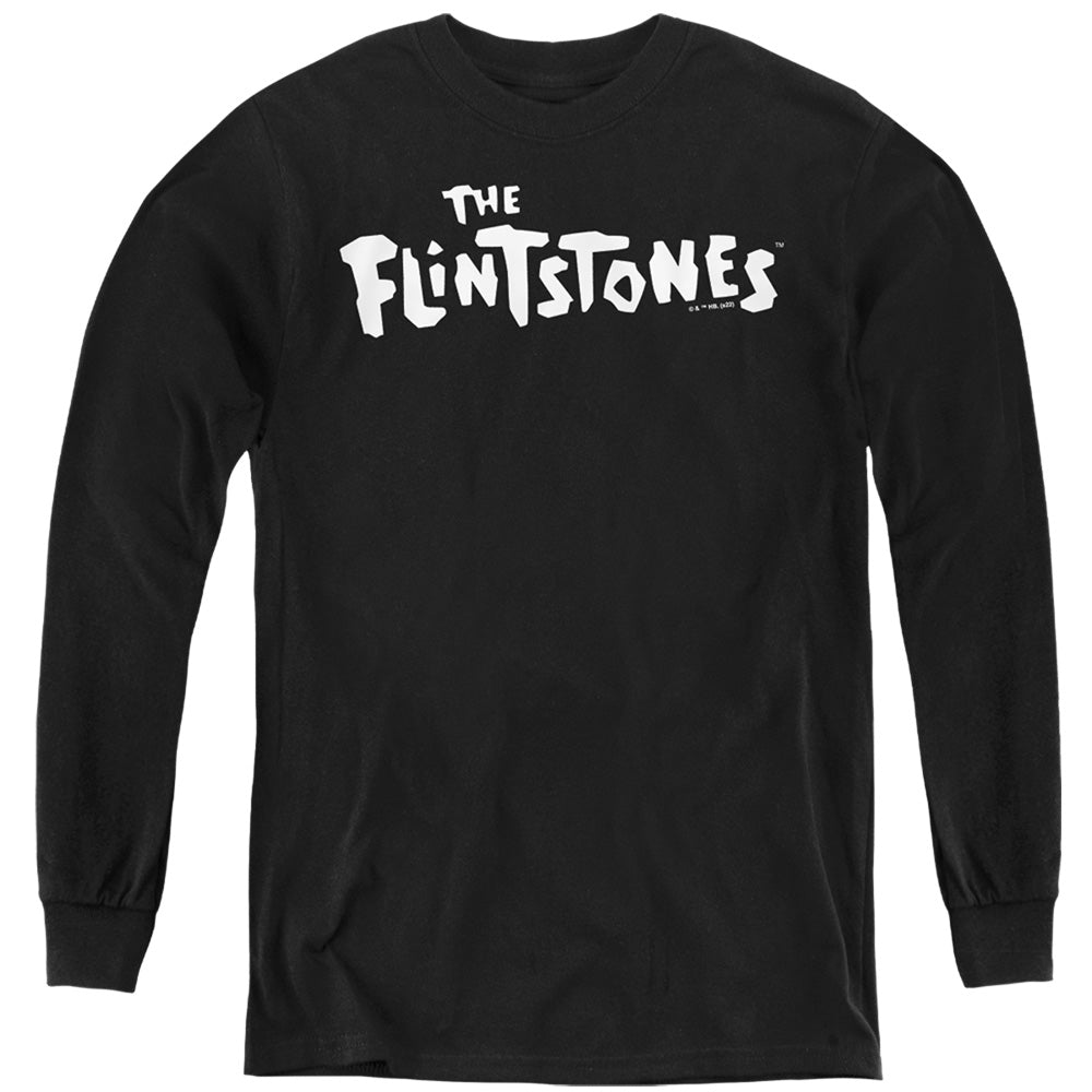 The Flintstones Flintstones Logo 1 Youth Long Sleeve T-Shirt