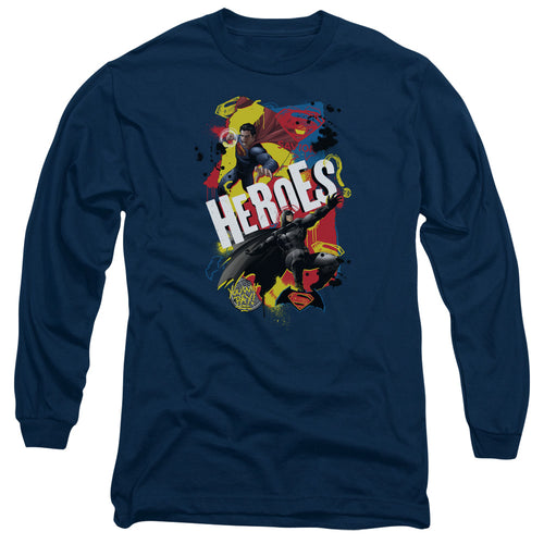 Batman v Superman Double Hero Long Sleeve T-Shirt