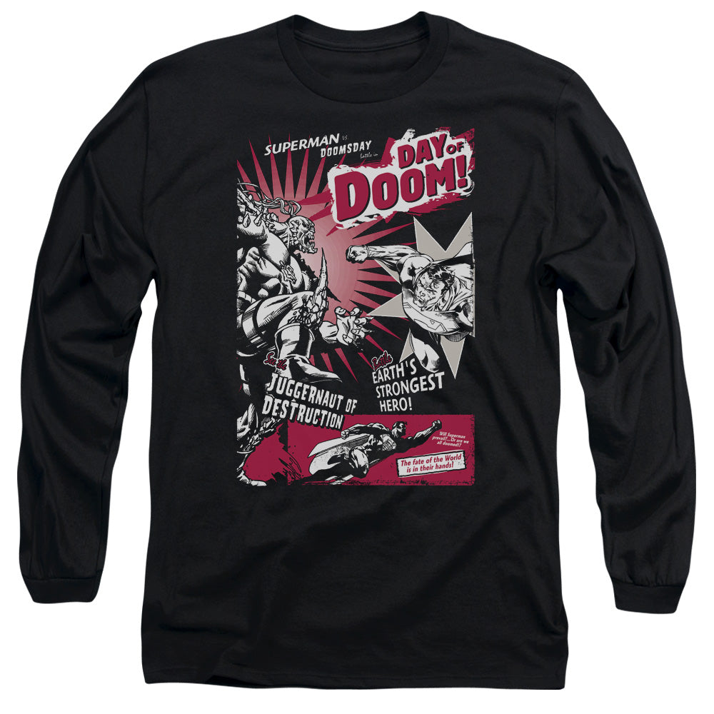 Superman Day of Doom Long Sleeve T-Shirt