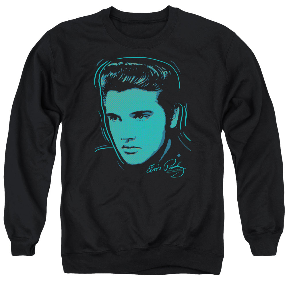 Elvis Presley Young Dots Crewneck Sweatshirt