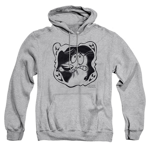Courage the Cowardly Dog Ghost Frame Pullover Hoodie