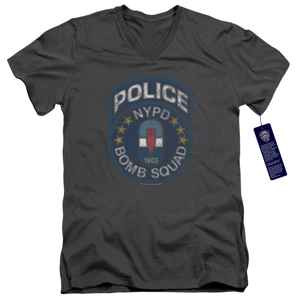 New York City Bomb Squad V-Neck T-Shirt